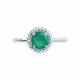 Серебряное кольцо SOKOLOV 92012029-91 с фианитом и агатом